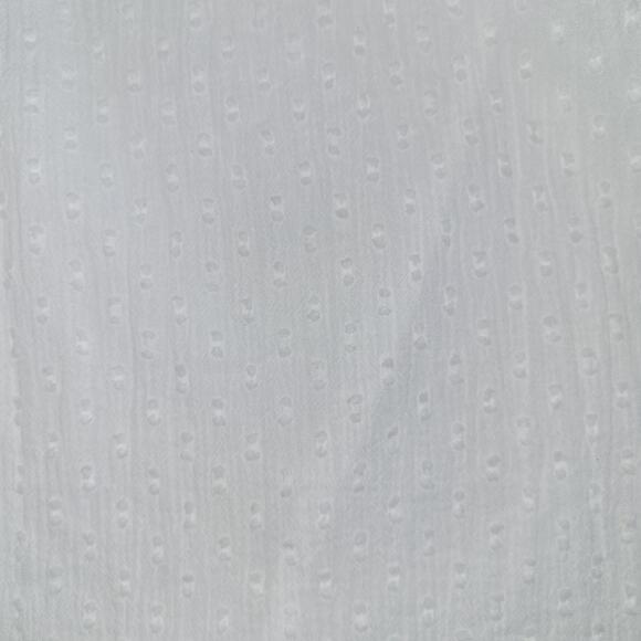 NWOT Lane Bryant White Swiss Dot Flutter Sleeve Cotton Top Size 22 Feminine - Picture 6 of 14